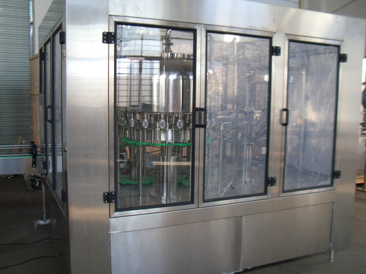 Máquina de embotellado del agua mineral para la bebida no carbónica 7.5Kw, 3 en 1 unidad
