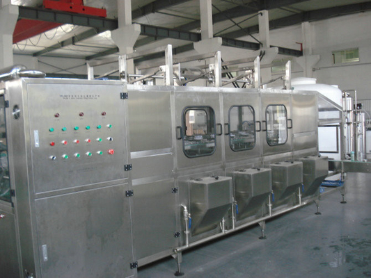 Máquina de rellenar del tarro del agua mineral de 5 galones, máquina de rellenar eléctrica para el agua inmóvil 1200B/h