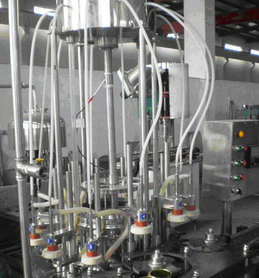 Máquina de rellenar de la poder aséptica para el agua potable/los refrescos/el zumo de fruta, 18 cabezas de relleno