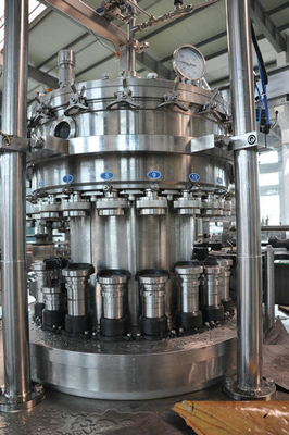 El estallido de encargo puede la máquina de rellenar, bebida de la cola de la soda/planta de relleno del jugo por control neumático